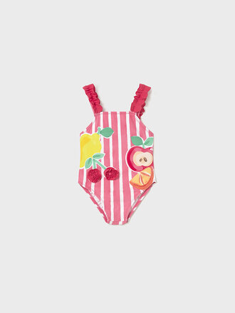 Mayoral 1755 Swimsuit 025 hibiscus