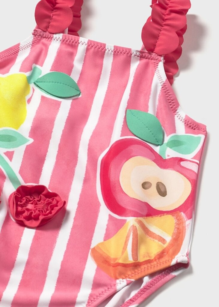 Mayoral 1755 Swimsuit 025 hibiscus