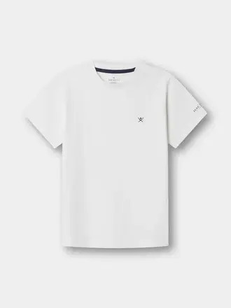 Hackett HK5000019 Small logo tee off white