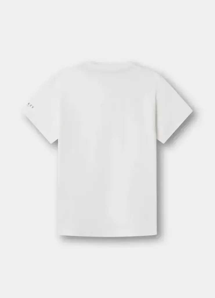 Hackett HK5000019 Small logo tee off white