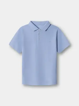 Hackett HK5600028 Solid pique polo summer blue