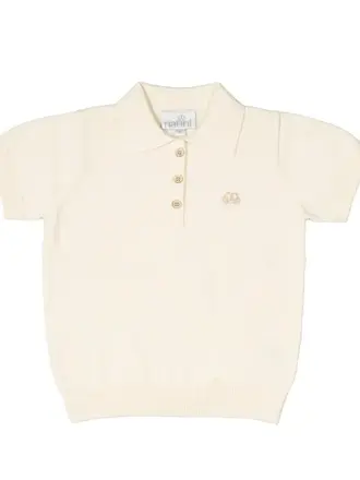 Natini 1380-14133-0003 Polo tricot bryan cream