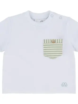 Natini 1395-14148-0260 T-shirt Leo white-green