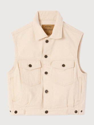 American Vintage KSNOP16BE Veste ecru