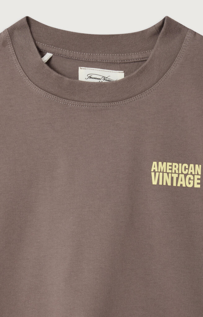 American Vintage KGIX02AE T-shirt ash