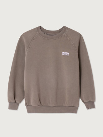 American Vintage KIZU03BE Sweats cendre