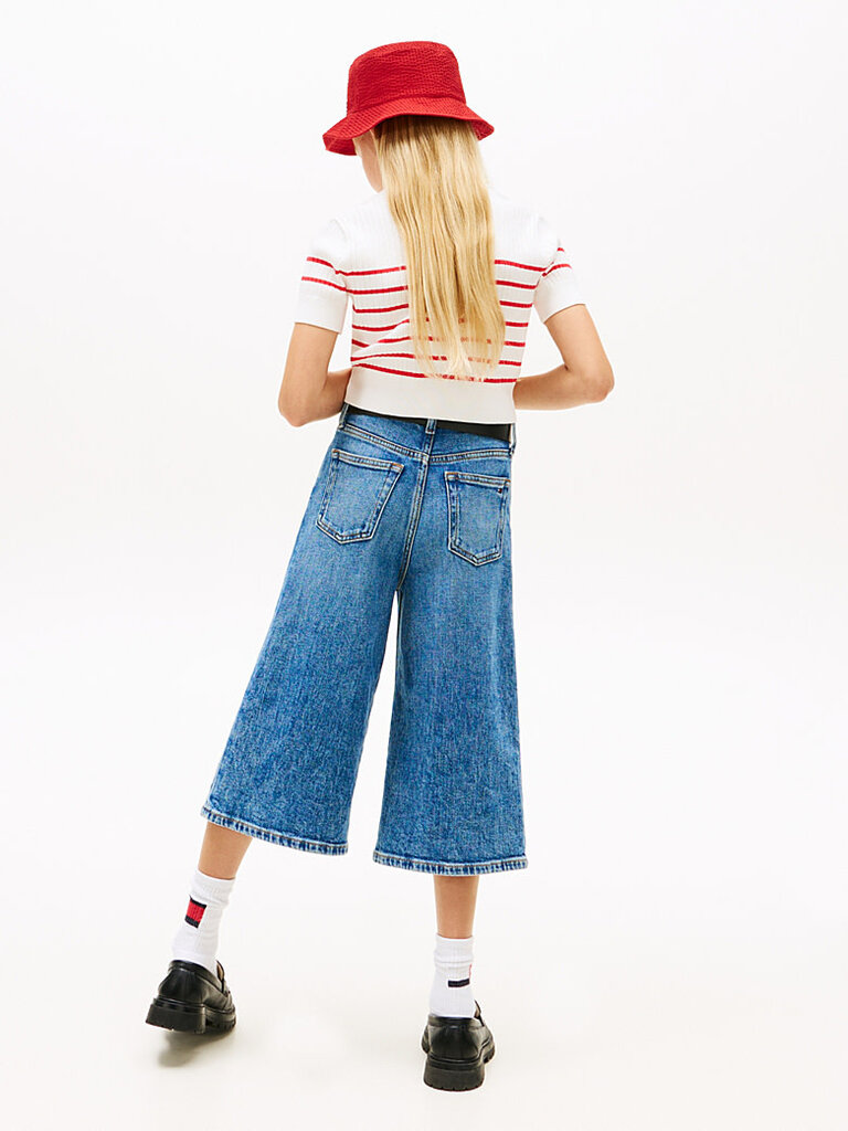 Tommy Hilfiger KG09379 Sweater rib polo XK3 red alert