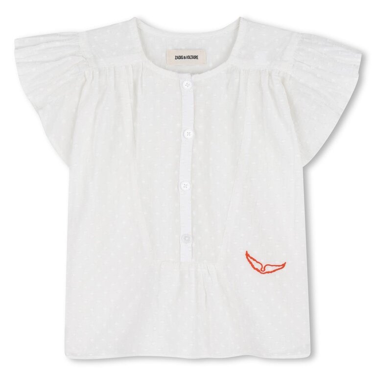 Zadig & Voltaire X60551 Blouse wit