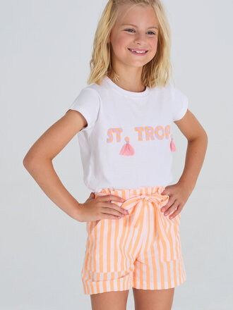 Blue Bay T-shirt Iris orange