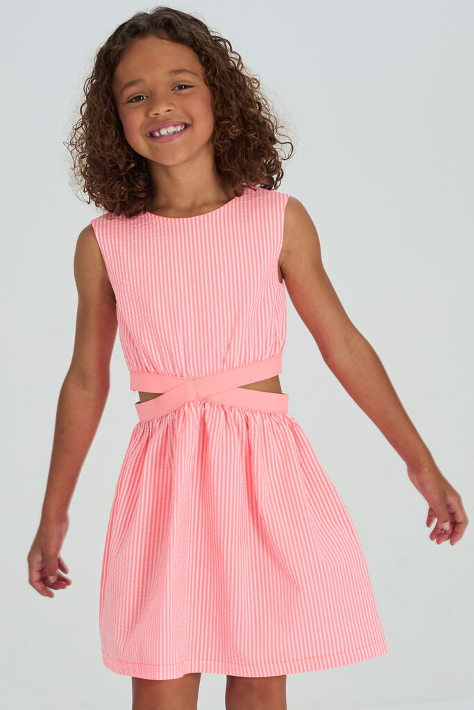 Blue Bay Dress Chanel coral