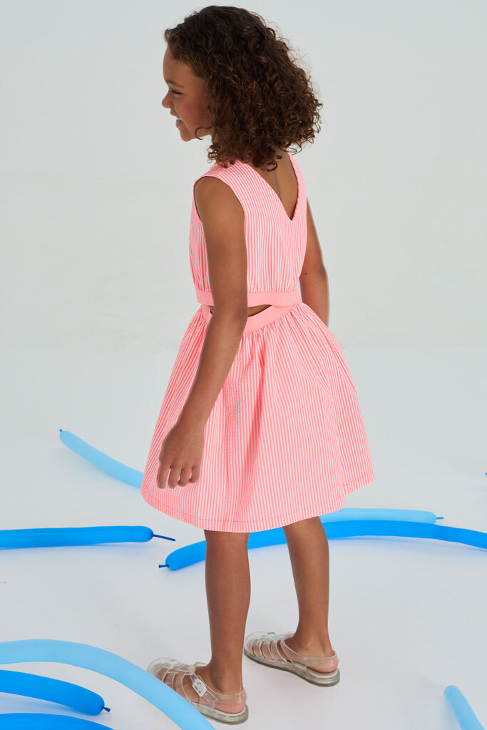 Blue Bay Dress Chanel coral