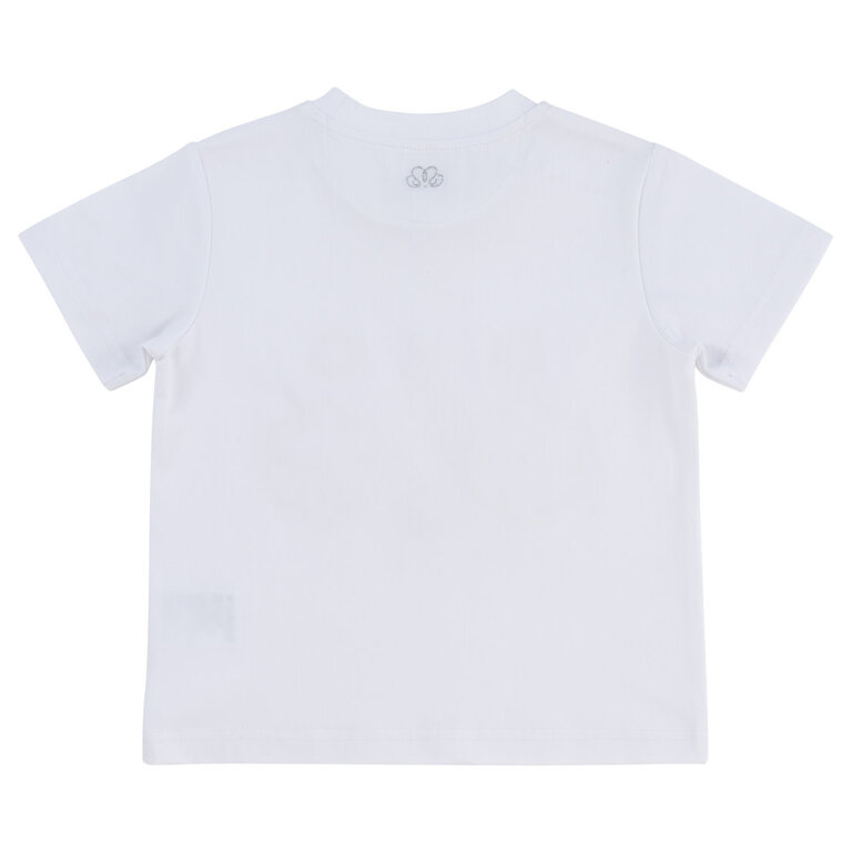 Natini 2395-14080-0230 T-shirt flower jade white/yellow