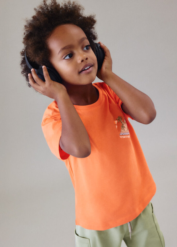 Mayoral 3078 Shirt mix and match 071 orange