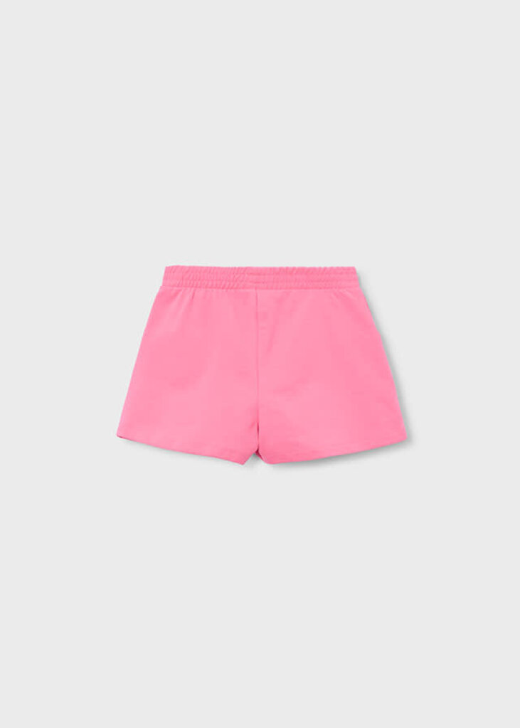 Mayoral 607 Chenille shorts 013 geranium