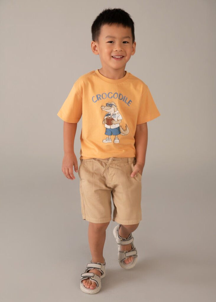 Mayoral 3202 Linen bermuda 056 mocha