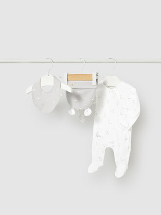 Mayoral 1728 Long pyjama gift set 079 white