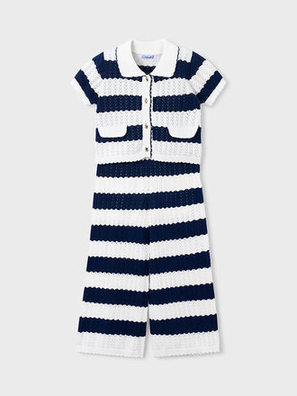 Mayoral 3595 Long knit trousers set 066 porcelein