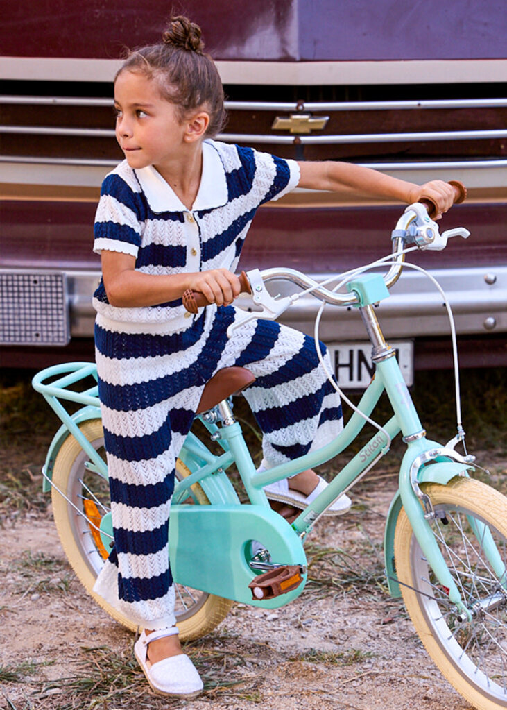 Mayoral 3595 Long knit trousers set 066 porcelein