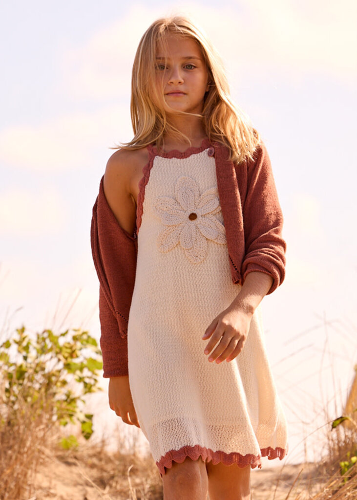 Mayoral 6911 Knit dress 034 bone