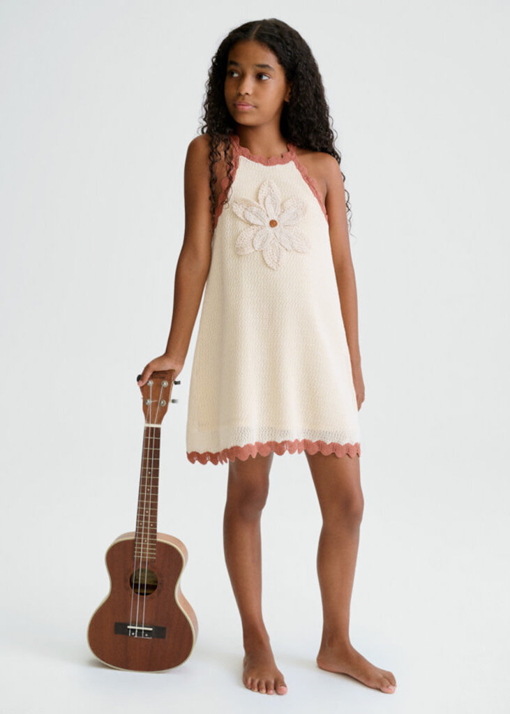 Mayoral 6911 Knit dress 034 bone