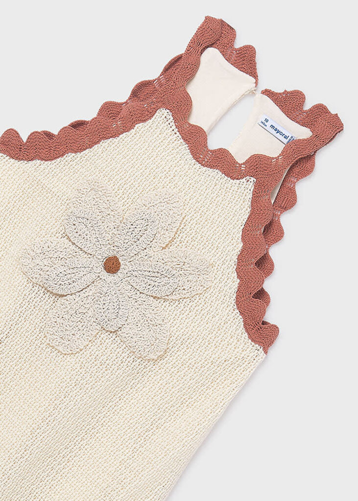 Mayoral 6911 Knit dress 034 bone