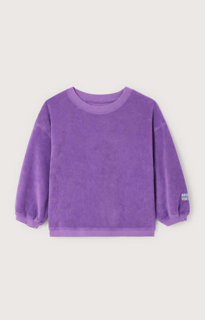 American Vintage KFUX03AE Sweats purple