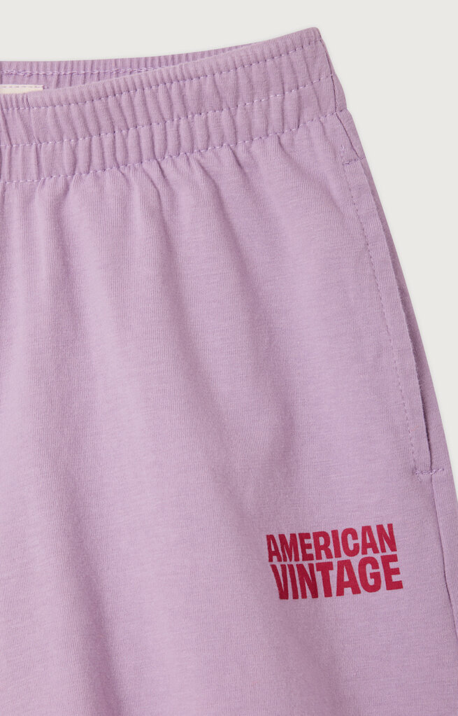 American Vintage KGIX09AE Short lilas pastel