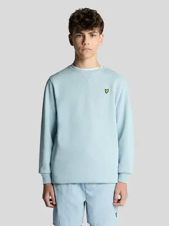 Lyle & Scott MLB2000VT Crew neck sweatshirt W596 opal blue