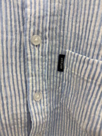 ANTWRP KSH014-C602 Striped shirt 000401 li.blue