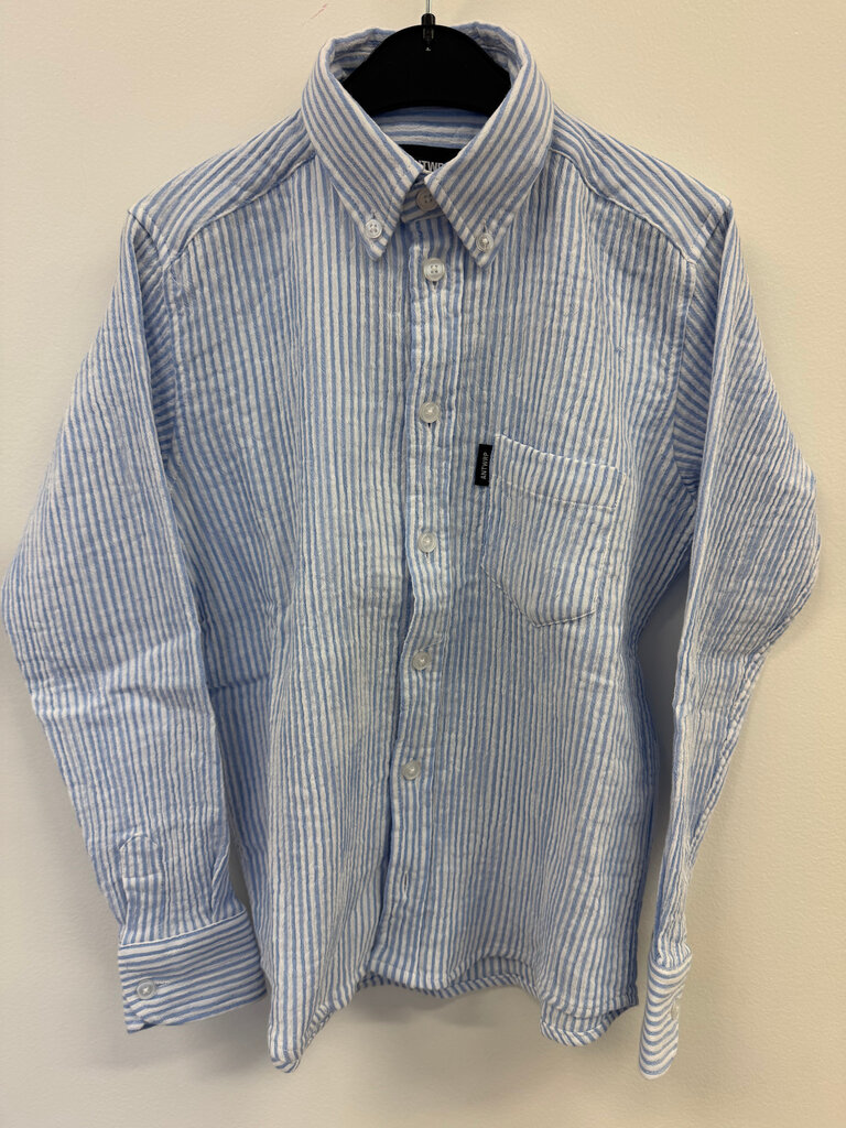 ANTWRP KSH014-C602 Striped shirt 000401 li.blue