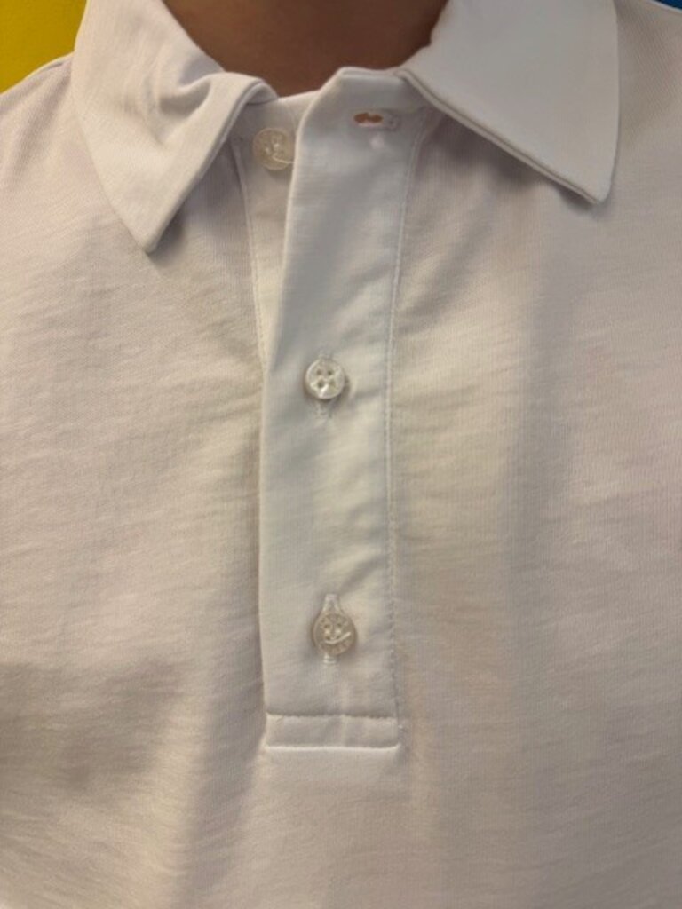 Jacob Cohen HMTS051 Polo jersey logo bianco