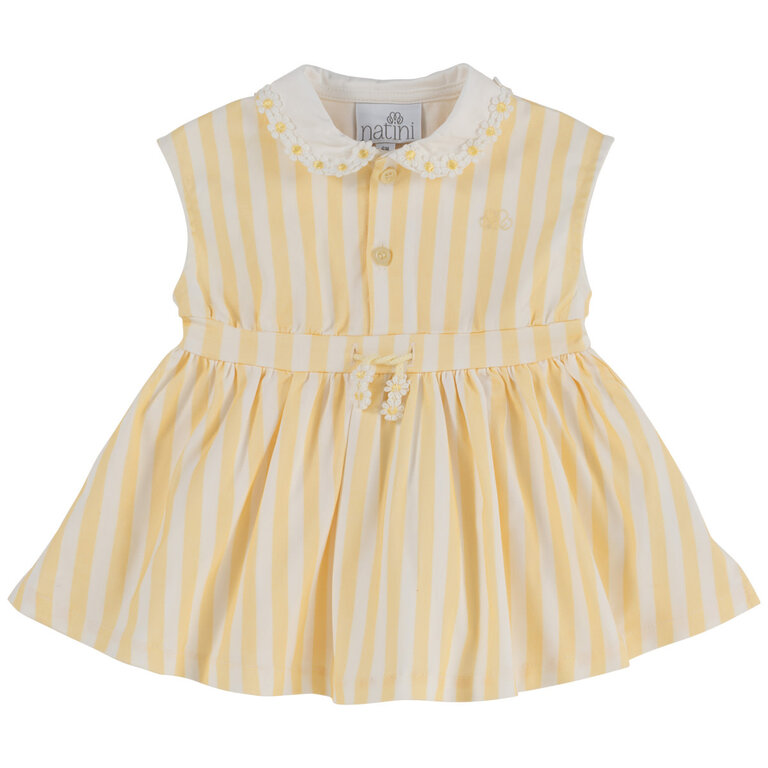 Natini 2730-14201-0230 Dress Fanny stripes white-yellow