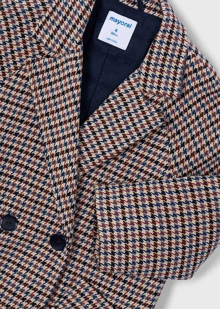 Mayoral 4414 Woolen coat 025 cinammon