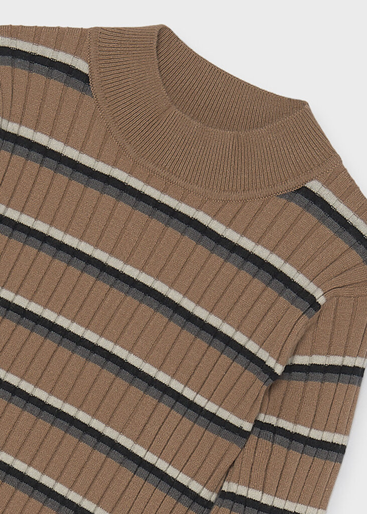 Mayoral 7056 Knit mockneck 039 caramel