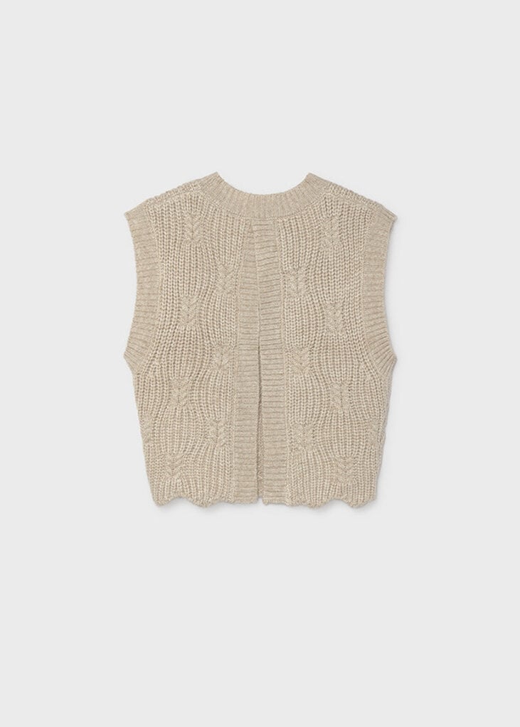Mayoral 7347 Knitting vest 033 vivid humus
