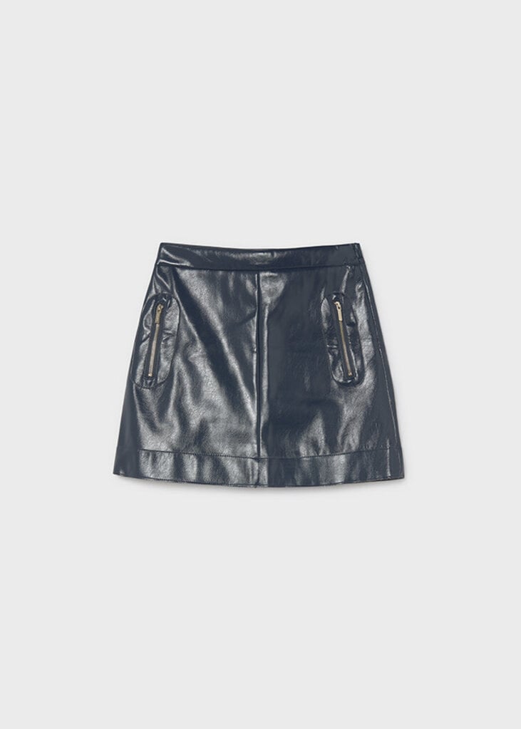 Mayoral 7930 Patent skirt 019 ink