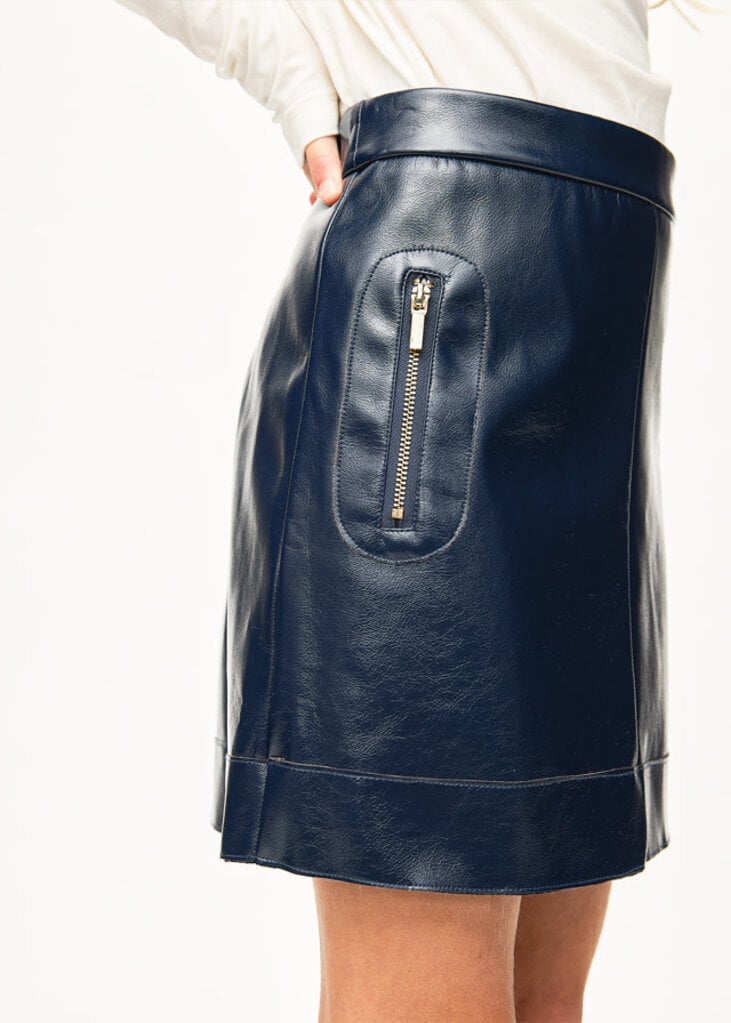 Mayoral 7930 Patent skirt 019 ink