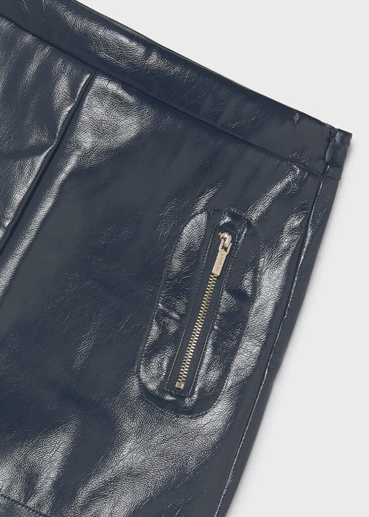 Mayoral 7930 Patent skirt 019 ink