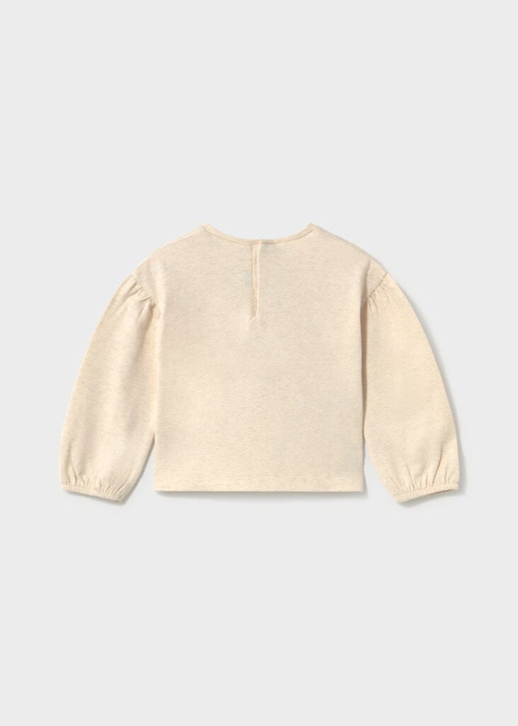 Mayoral 2002 L/s graphic t-shirt 084 milk