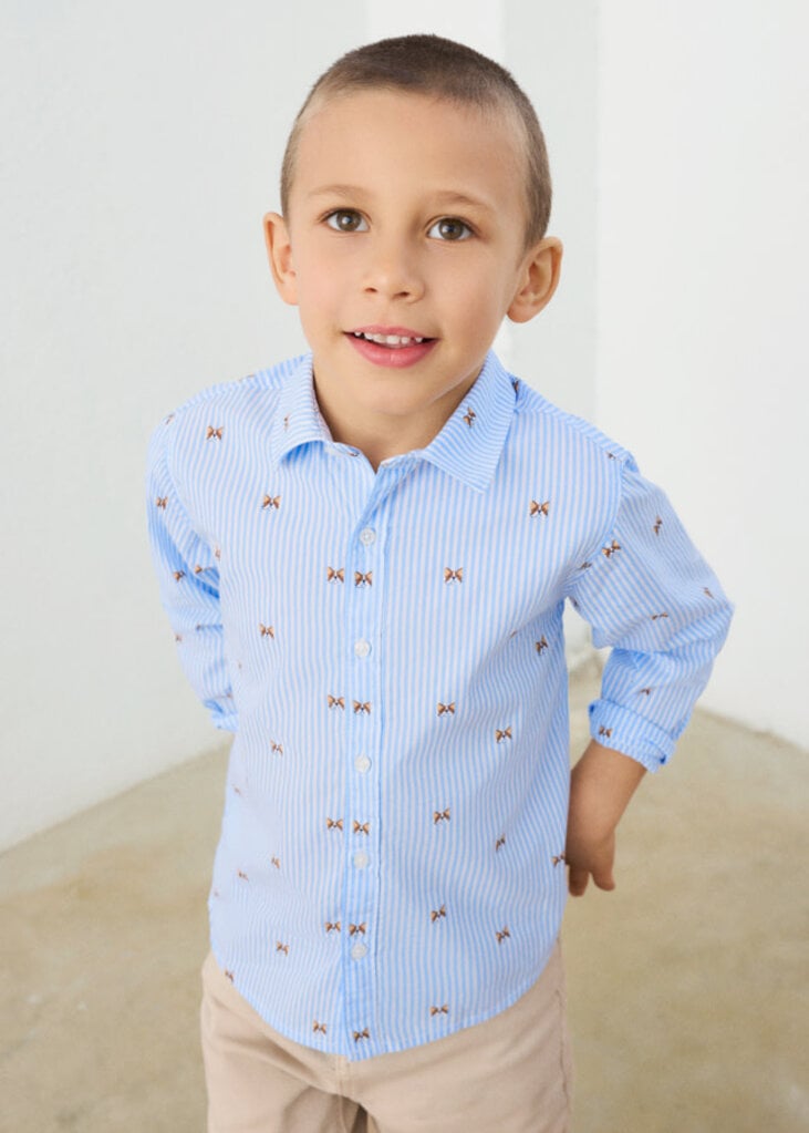 Mayoral 4146 L/s shirt 011 puppies