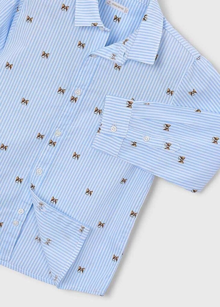 Mayoral 4146 L/s shirt 011 puppies
