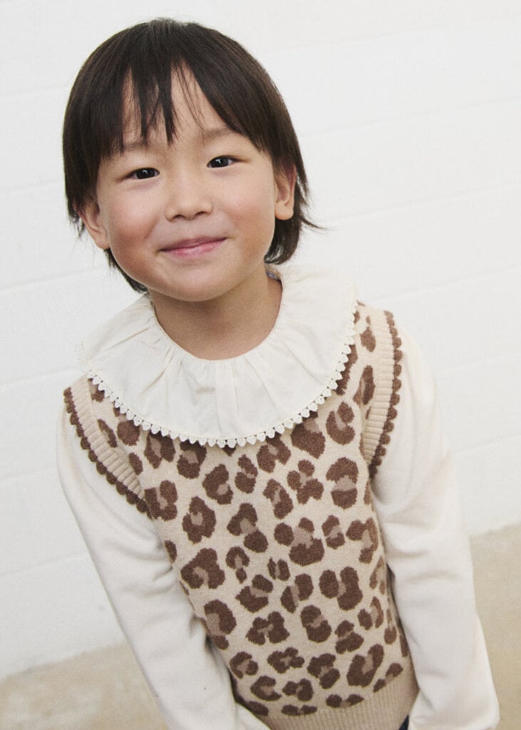 Mayoral 4329 Knitting vest 070 chestnut
