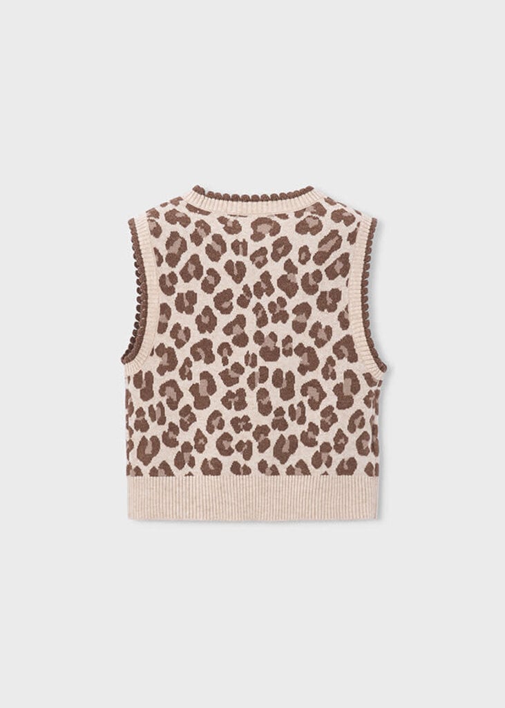 Mayoral 4329 Knitting vest 070 chestnut