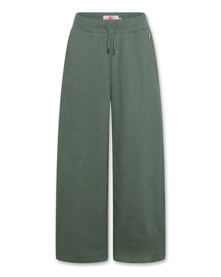 Ao76 226-1611-304 belga pants strass 000455 forest