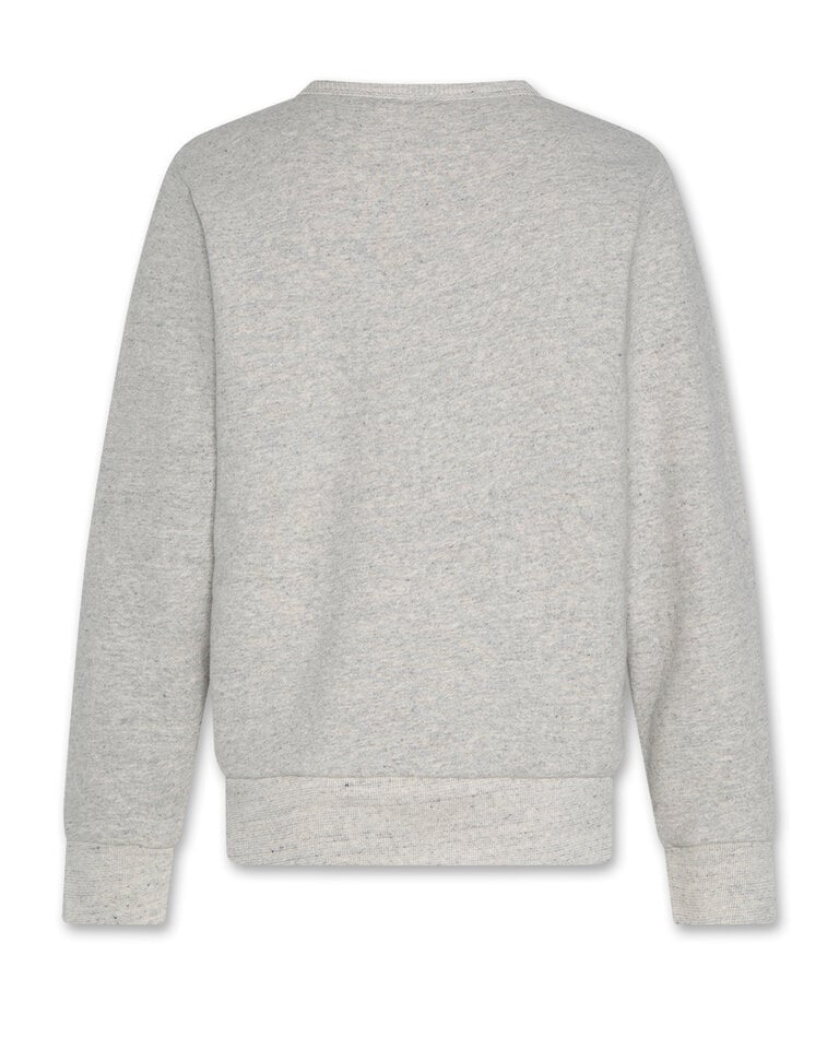 Ao76 226-2100-301c sweater tom logo 000908 grey melange