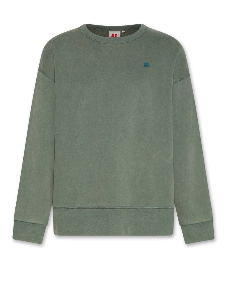 Ao76 226-2110-301 sweater oscar logo 000455 forest