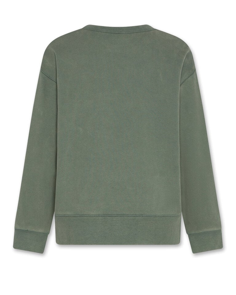 Ao76 226-2110-301 sweater oscar logo 000455 forest