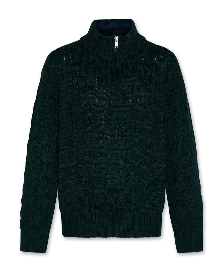 Ao76 226-2215-610 mock-neck rene 000499 dark green