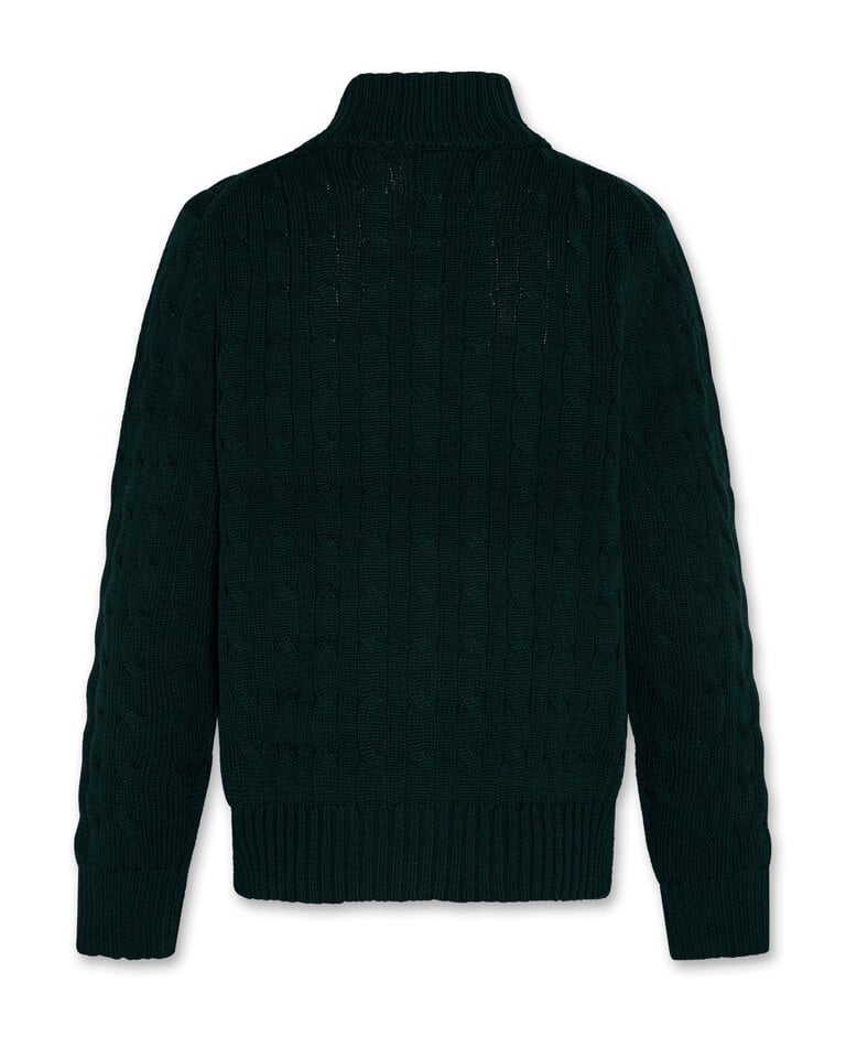 Ao76 226-2215-610 mock-neck rene 000499 dark green