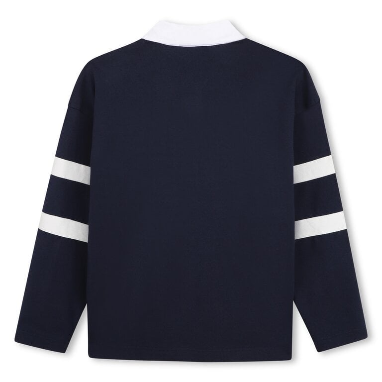 BOSS J53407 Polo l-mouwen marine